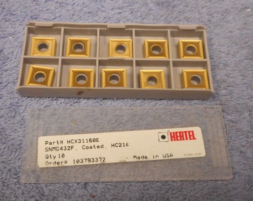 Hertel carbide inserts - carbide,